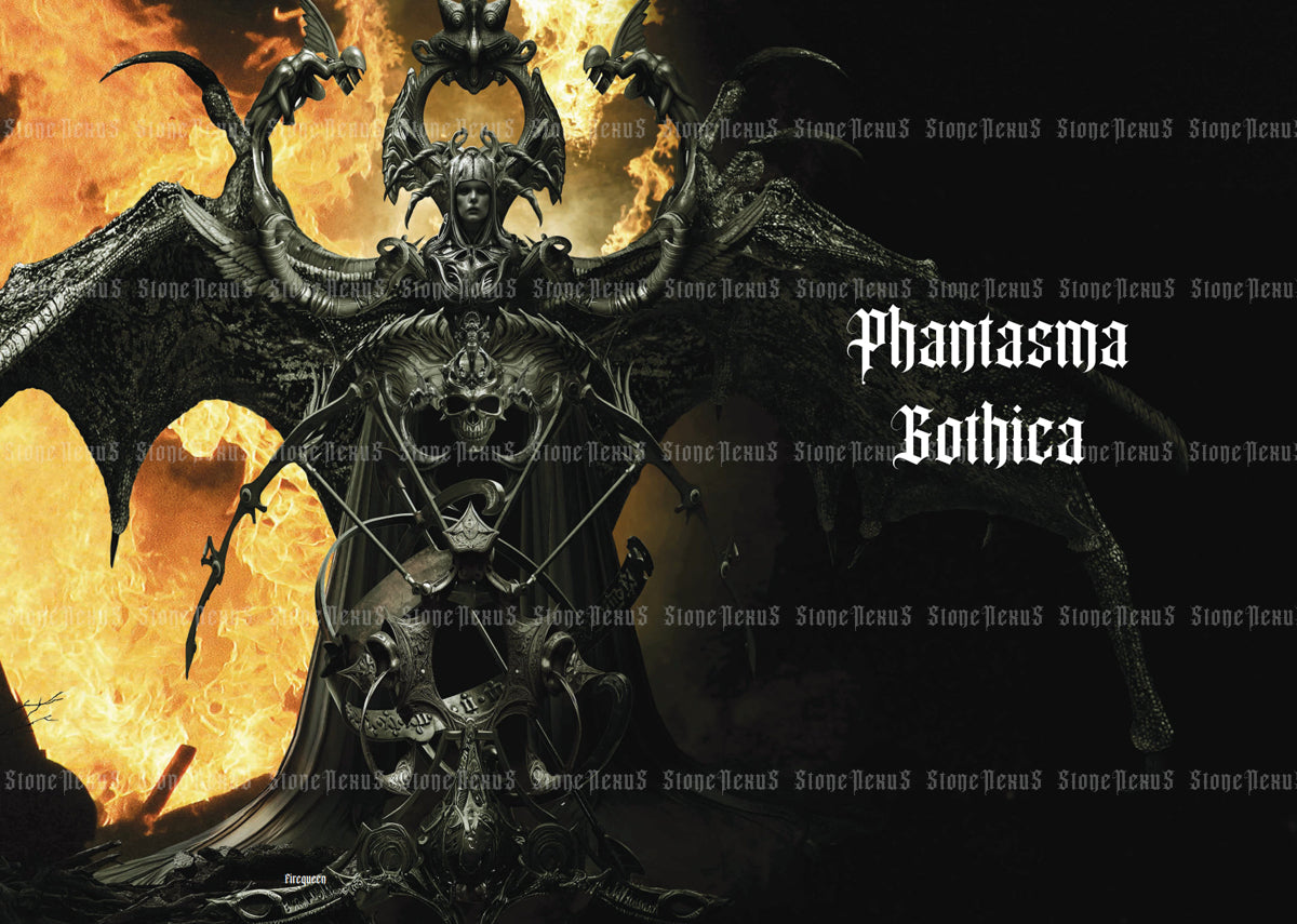 The Artbook - Stonenexus - Phantasmagothica Limited First Edition 'Firequeen' Cover. 96 Pages. A4 Format.