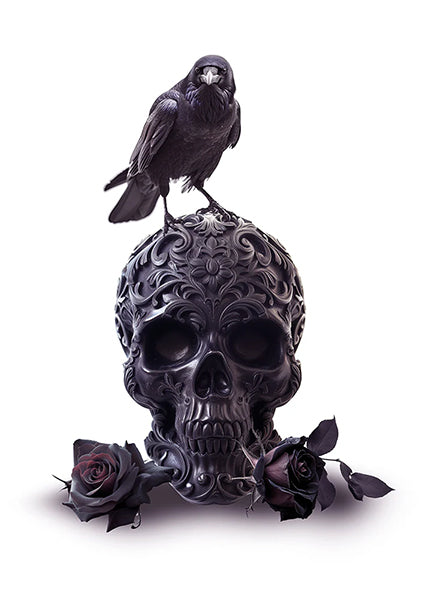 Skull And Raven